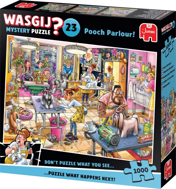 Puzzle Wasgij Mystère 23: Salon Canin 1000 pièces