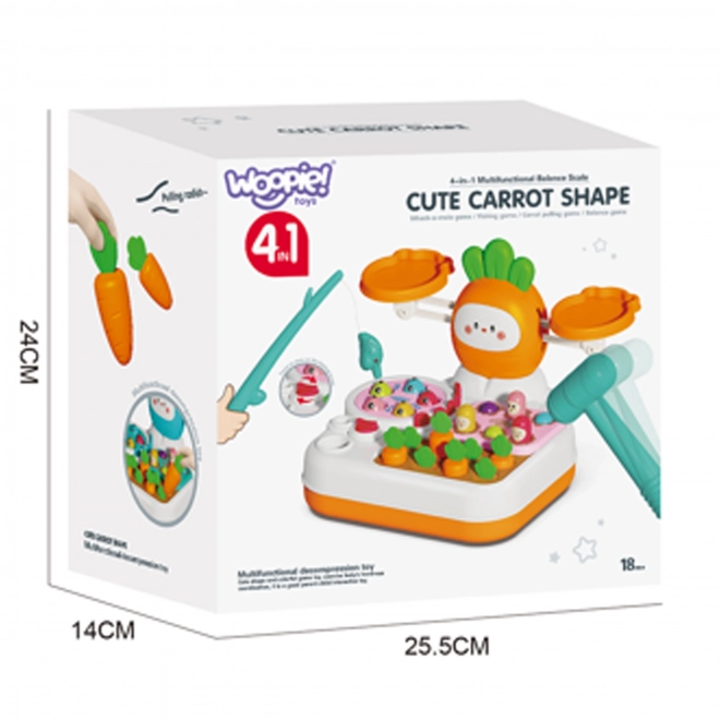 Hra Montessori 4v1 Jouet Montessori Woopie