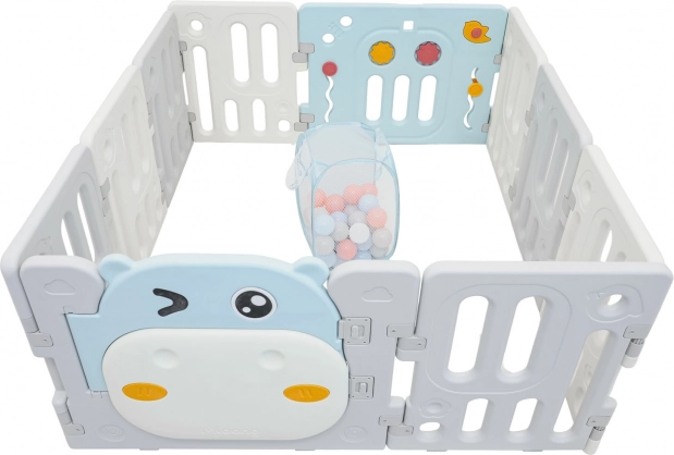 Parc modulaire Hippo bleu