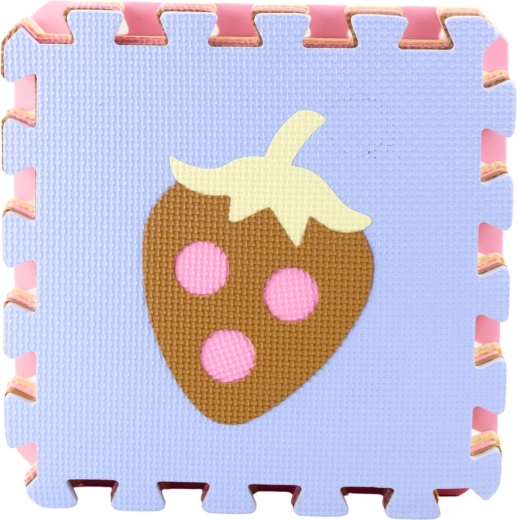 Amusement éducatif avec fruits et douceurs