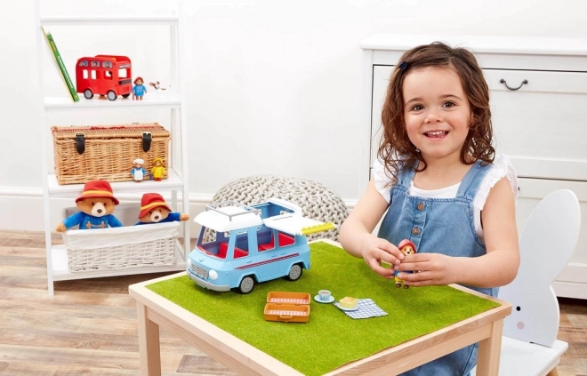 Caravane avec Paddington et accessoires