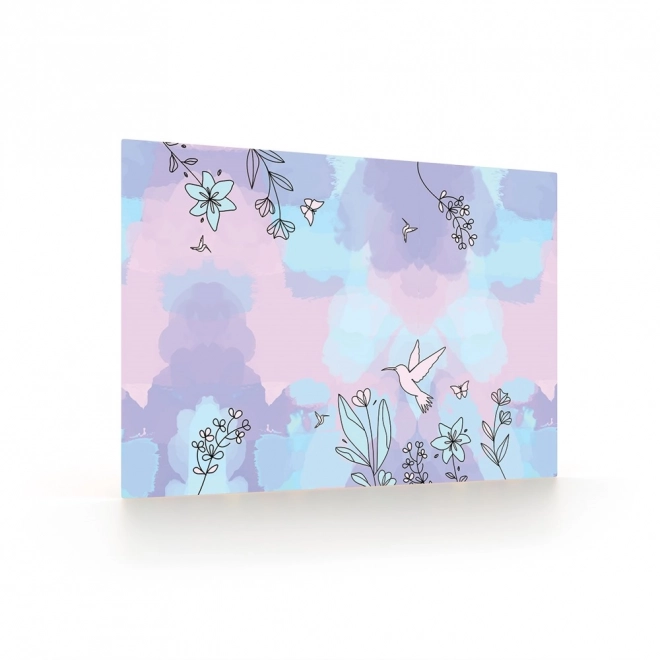 Set de table avec motif colibri