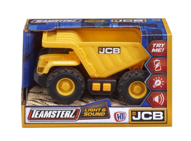 Camion pour enfants JCB avec lumières et sons