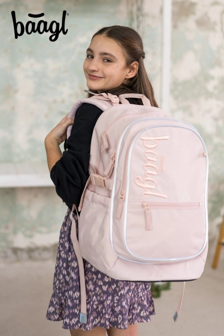 BAAGL 3 SET Core Creamy: sac à dos, trousse, sac