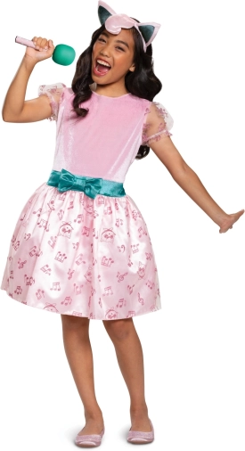 Costume Pokémon Jigglypuff pour filles 7–8 ans
