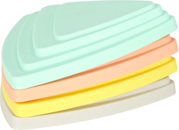 Pierres pastel pour l'équilibre et l'entraînement sensoriel pour enfants