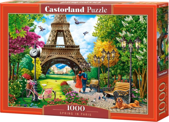 Puzzle 1000 pièces Printemps à Paris