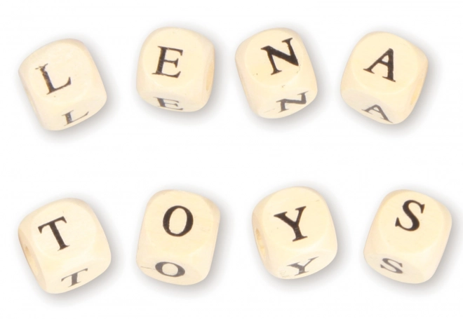 Lena Lettres de l'alphabet en bois 300 pcs