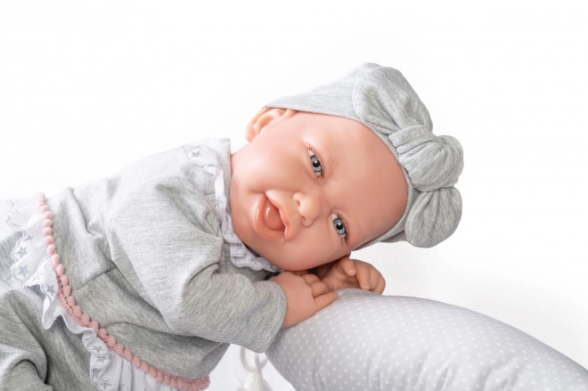 Antonio Juan 33228 CARLA - poupée réaliste bébé avec corps en tissu doux - 42 cm