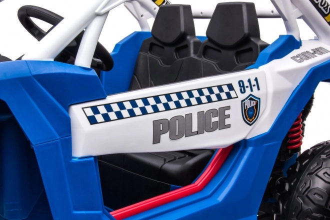 Véhicule de police pour enfants sur batterie 4x4 Buggy XB-2118