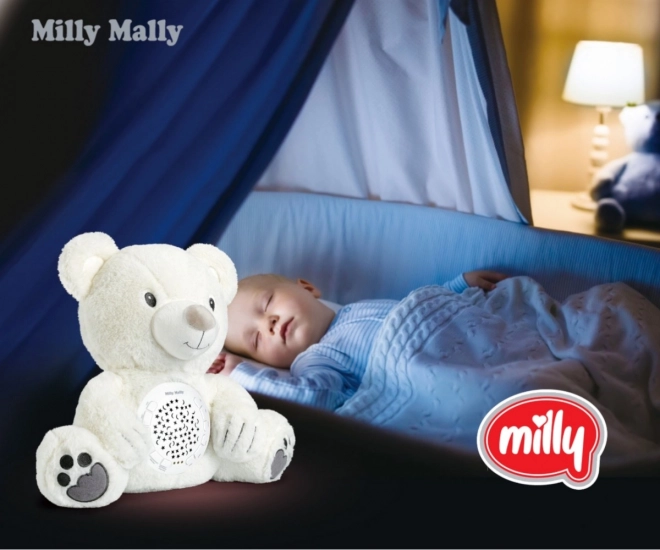 Jouet en peluche avec projecteur Ourson