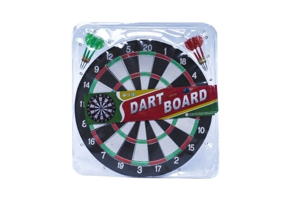 Cible avec flèches 6 pcs diamètre 41 cm
