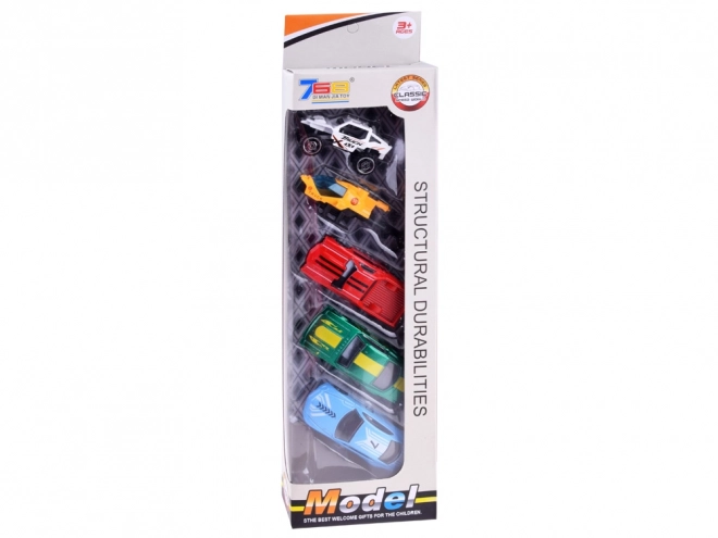 Ensemble de voitures jouets 5 pièces