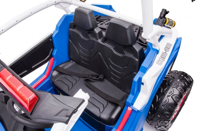 Véhicule de police pour enfants sur batterie 4x4 Buggy XB-2118