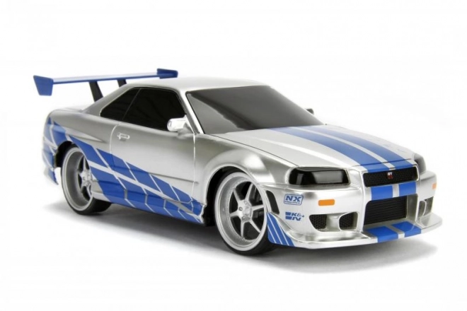 Voiture RC Rychle a Zběsile Nissan Skyline 1:24