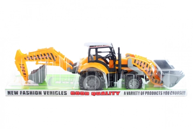 Tracteur de construction grand