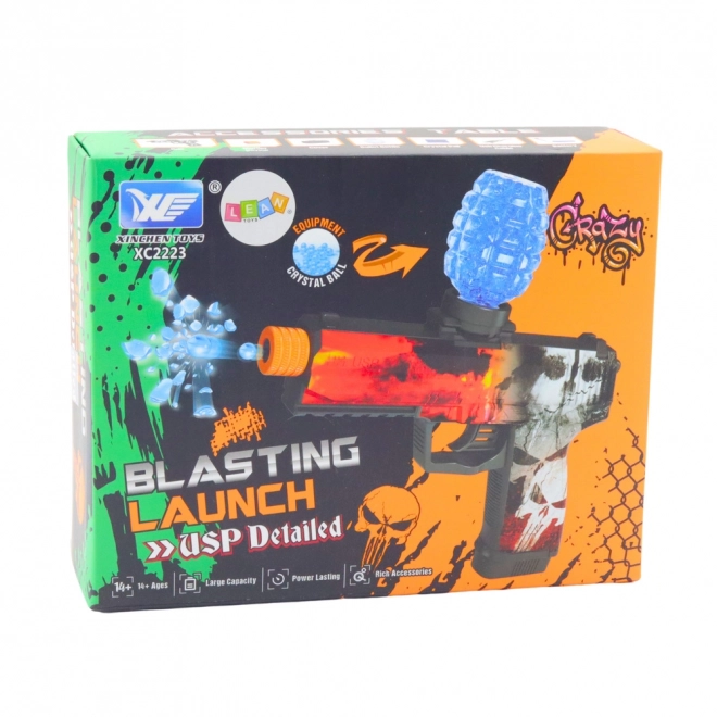 Pistolet à gel automatique Crâne