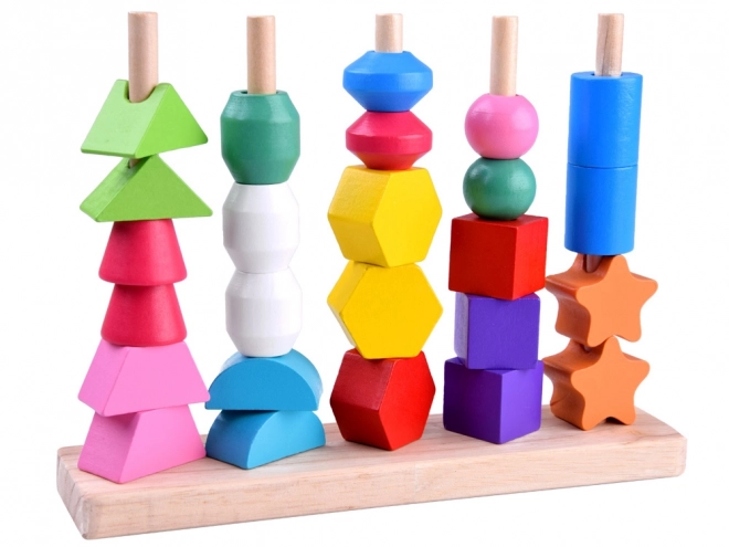 Puzzle éducatif en bois 25 pcs