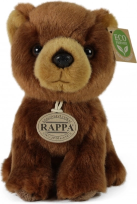 Ours en peluche marron Rappa 18 cm ami écologique