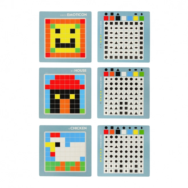 Puzzle logique créatif mosaïque de 175 pièces