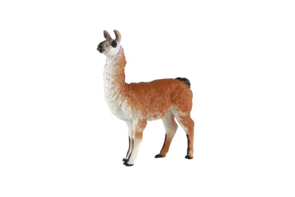 Lama alpaga en plastique zooted 12cm en sachet