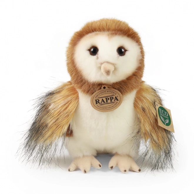 Chouette en peluche 20 cm ÉCOLOGIQUE
