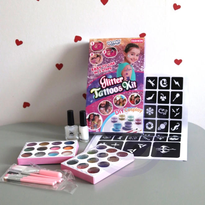 Woopie Art&Fun Création de tatouages XL set