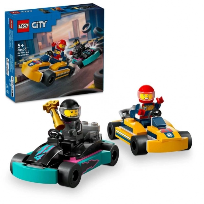 LEGO® City 60400 Kartings avec pilotes