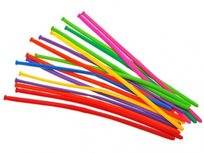 Ballons colorés pour modélisation avec pompe