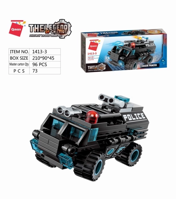 Véhicule de combat 8v1 Qman Shadow Pulse