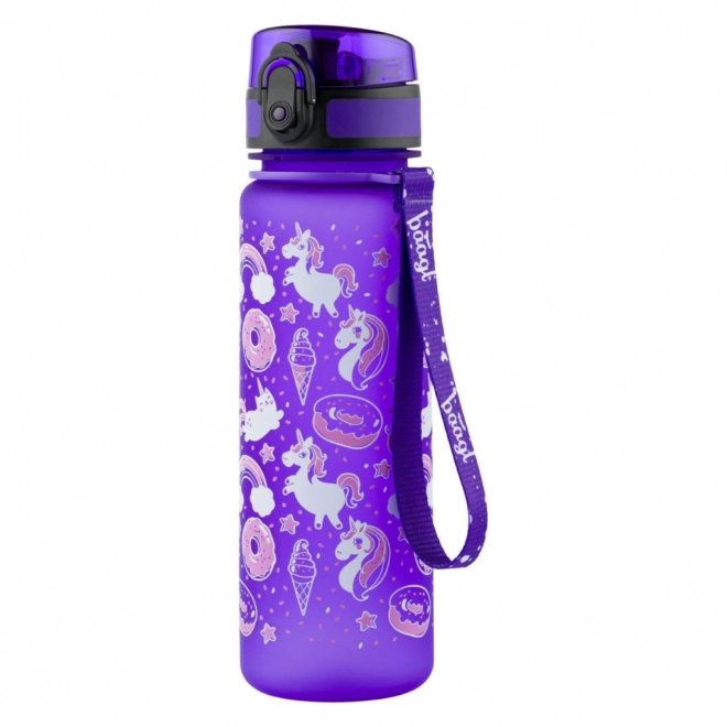 BAAGL Bouteille d'eau pour enfants avec motif de licorne, 500 ml