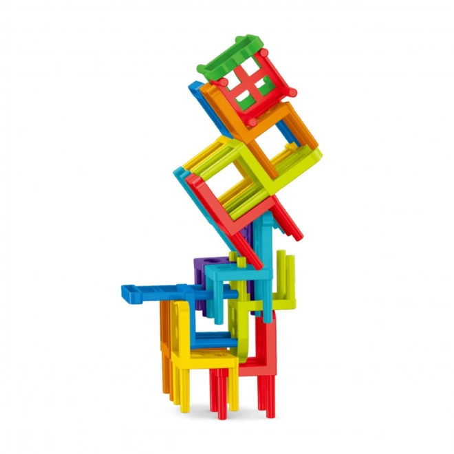 Jeu d'adresse Chaises Équilibrantes 36 pcs