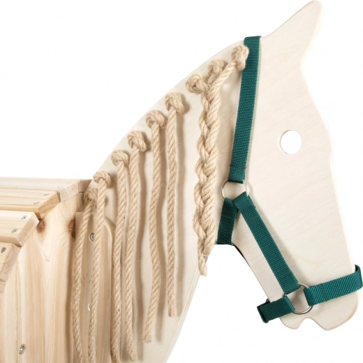 Crinière et queue en sisal à tresser