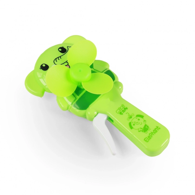 Ventilateur à main avec éléphant