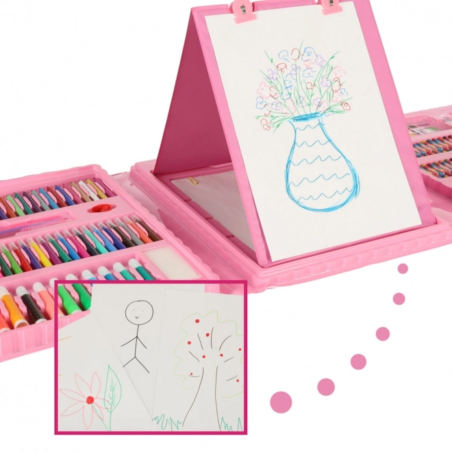 Ensemble artistique rose pour enfants