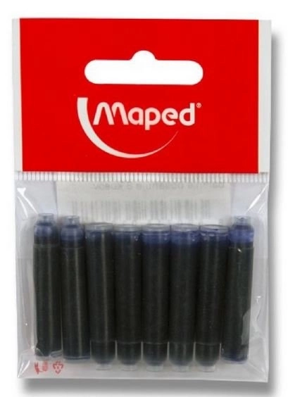 Cartouches d'encre bleues 8 pcs
