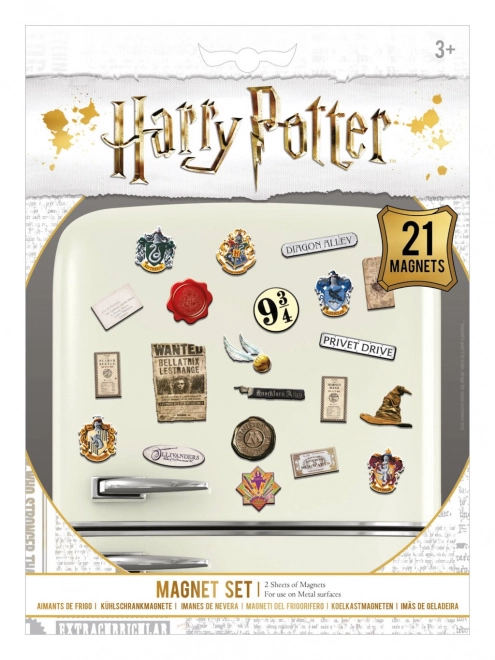 Ensemble de Magnets Harry Potter
