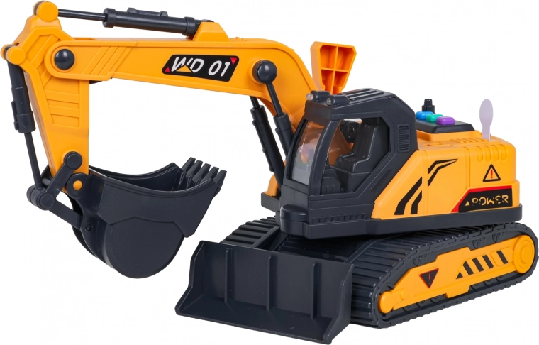 Cabine rotative et châssis à chenilles