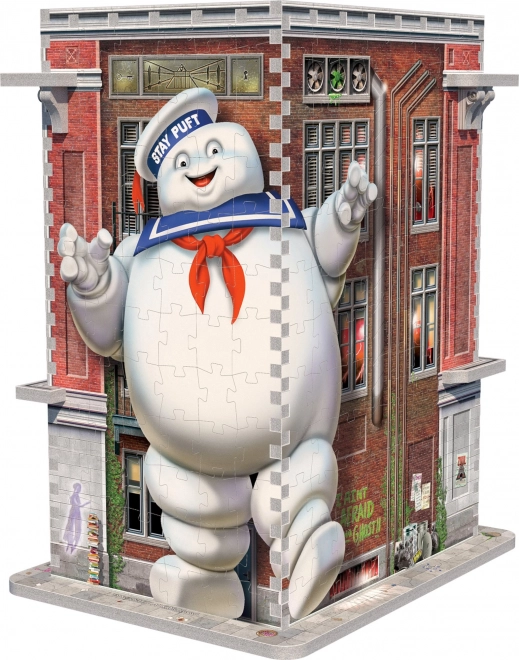 Puzzle 3D WREBBIT Ghostbusters : Caserne des pompiers des chasseurs de fantômes 500 pièces