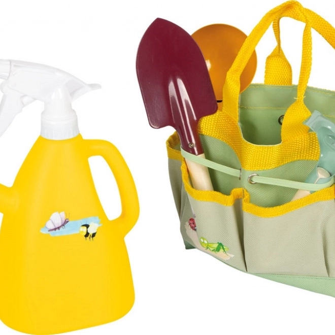 Ensemble d'outils de jardin pour enfants avec sac Tiny Garden