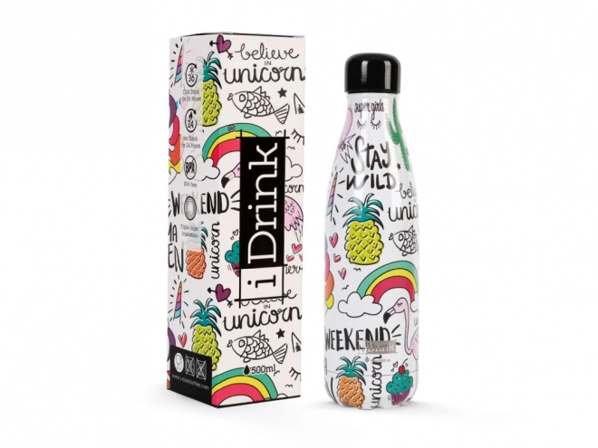 Thermos licorne arc-en-ciel Stay Wild