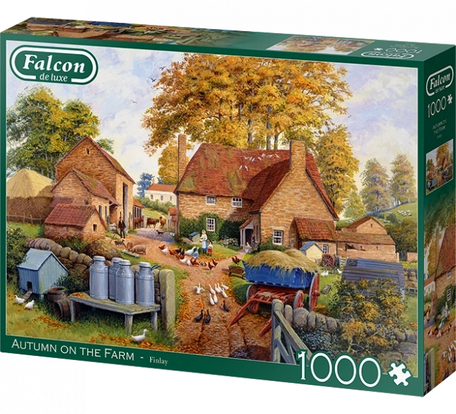 Puzzle Automne à la ferme 1000 pièces