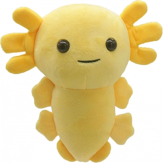 Cozy Noxxiez axolotl en peluche jaune 21 cm