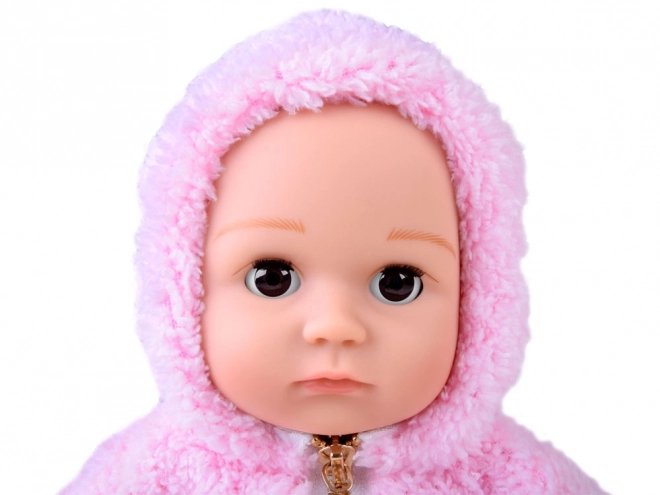 Poupée bébé en caoutchouc souple 43 cm