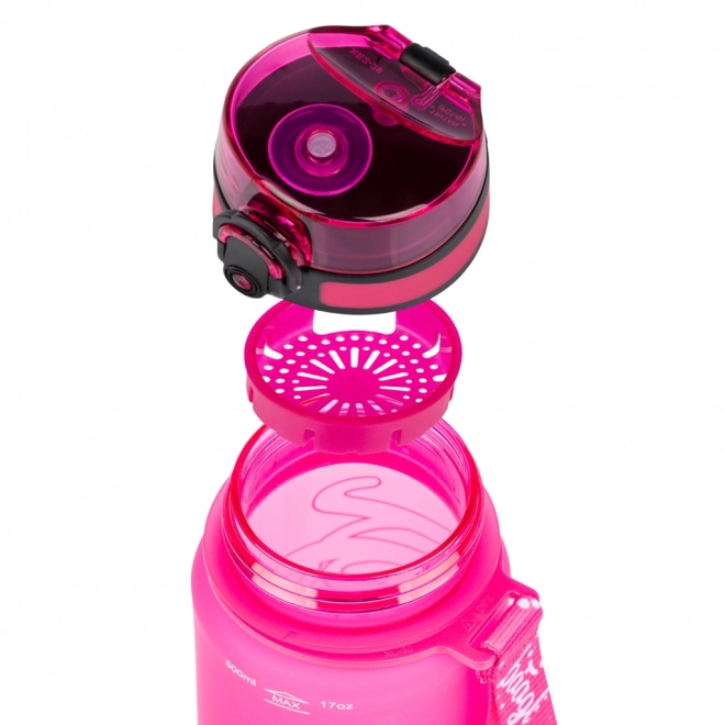 BAAGL Bouteille Tritan Logo - Rose