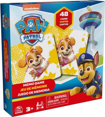 Memory PAW PATROL – jeu de mémoire pour enfants