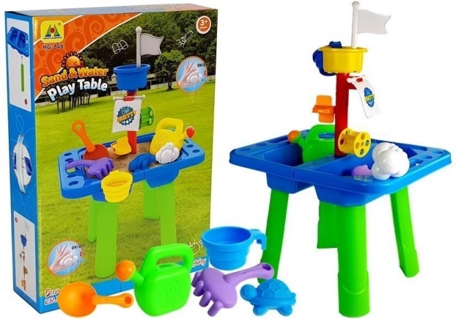 Table pour Jeux d’Eau et de Sable