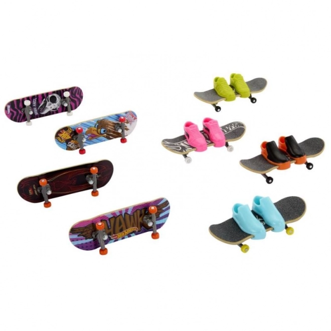 Hot Wheels Fingerboard et Chaussures 8 pcs