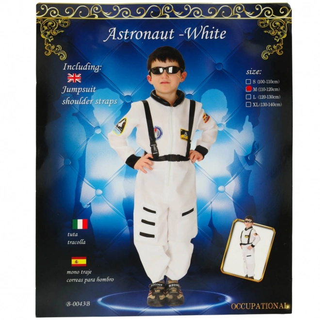 Costume de carnaval astronaute taille M
