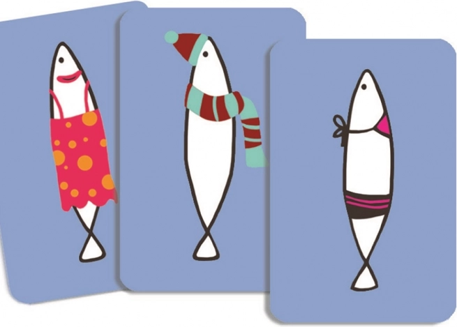 Jeu de cartes Sardines DJECO